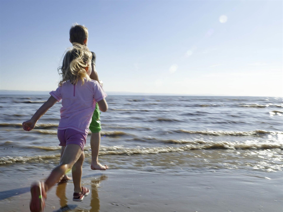 Ogmore is one of the most popular beaches for visitors along the Glamorgan Heritage Coast due to its expansive golden sands and fertile rock pools.