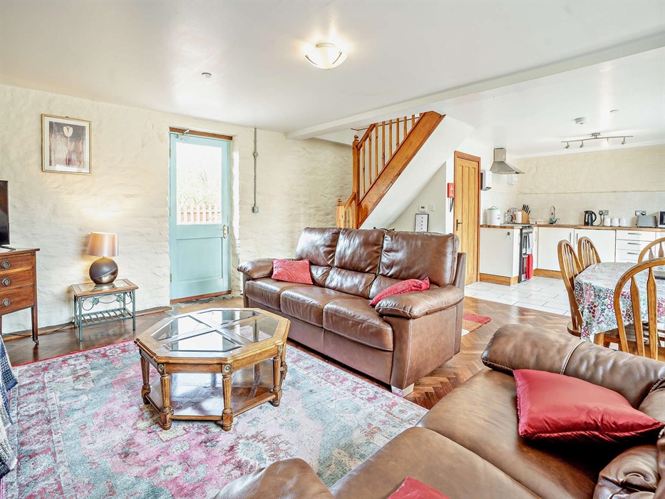 Tyn Cellar Cottage living area