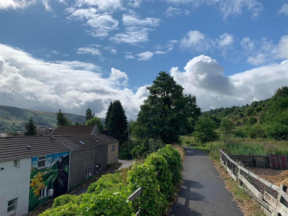 View from Taff Trail