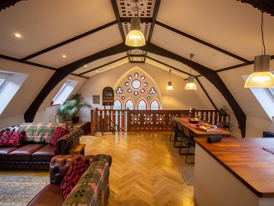 Open plan living, kitchen diner