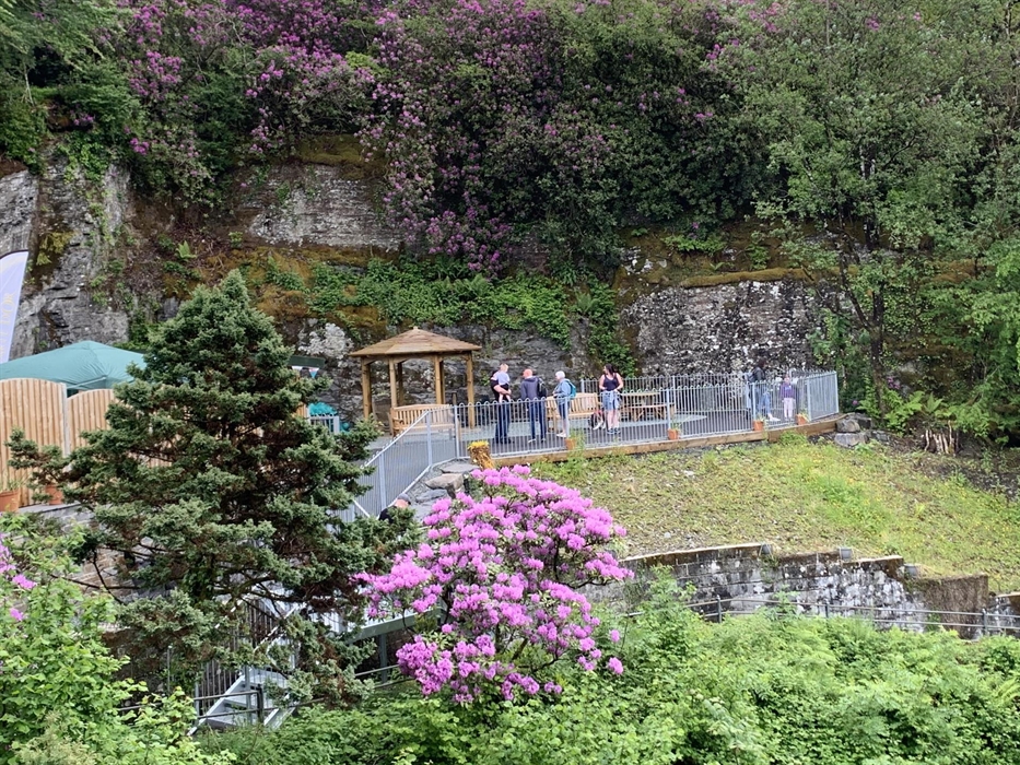 Top viewing area of the 3 Bridges