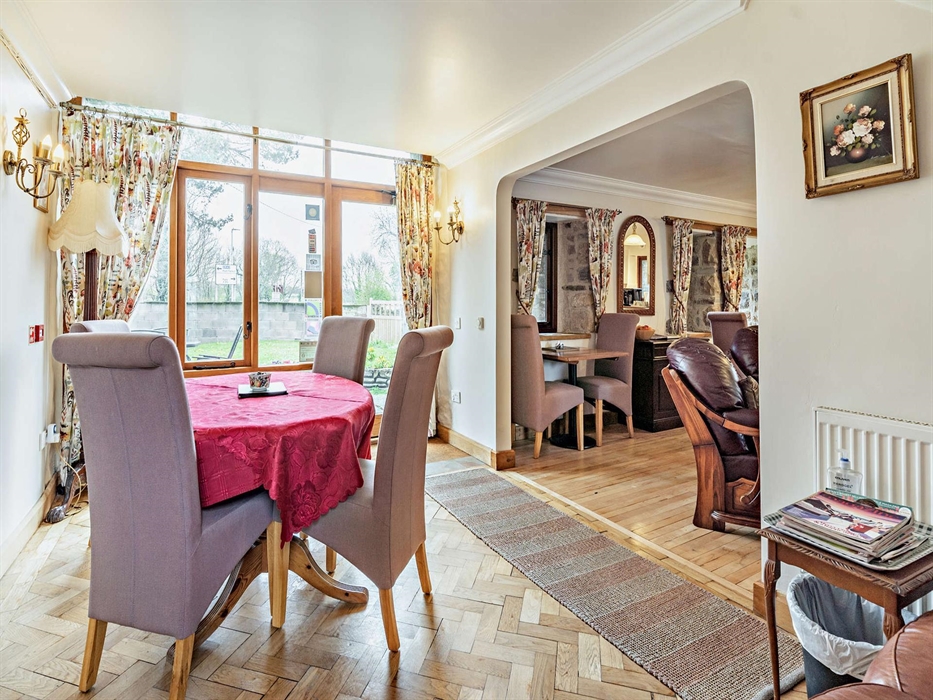 Main entrance to the Barn B&B