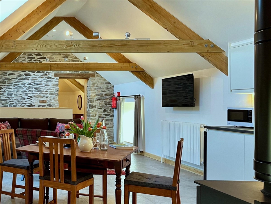 The main open plan living space