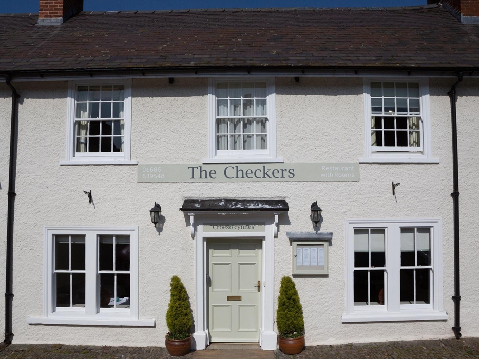 Front of the building