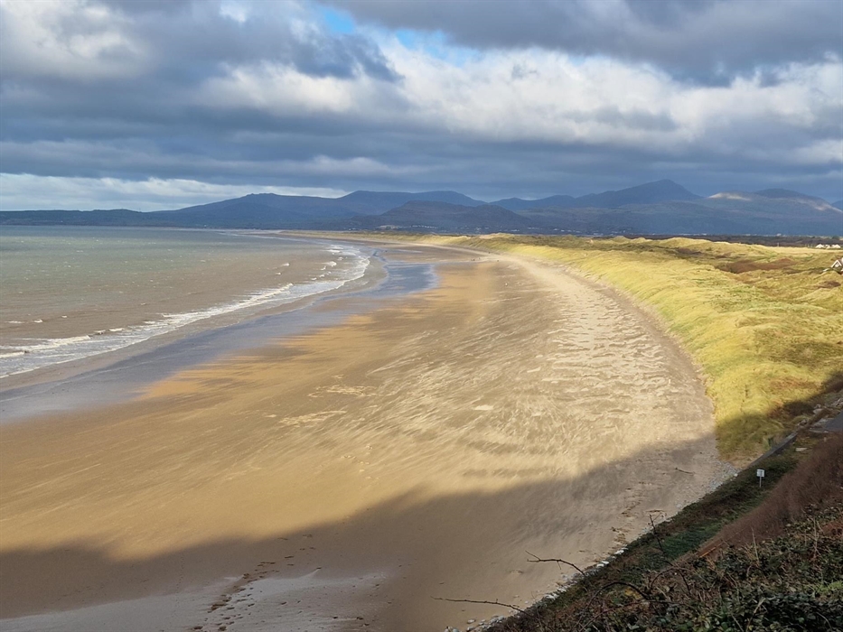 Harlech beach