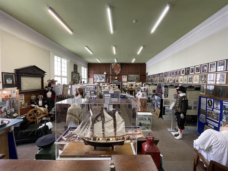 Pembroke Museum viewed from the Magistrate's bench