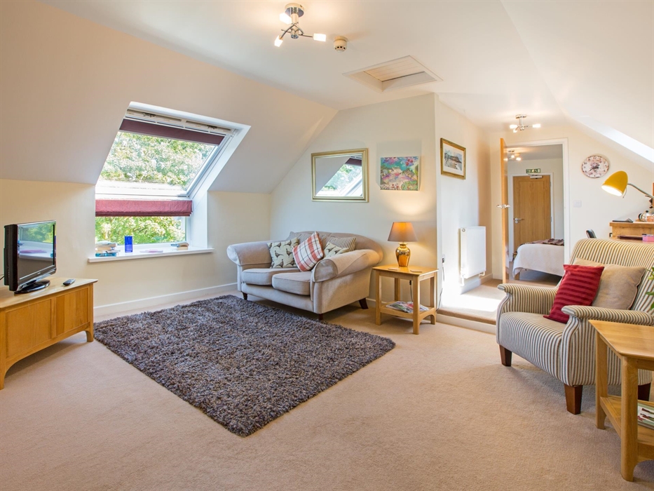 Each suite benefits from its own separate lounge area