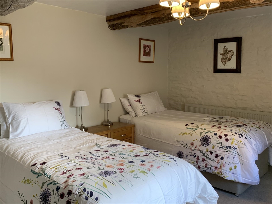 Lovely room that is usually set up as superking but makes a great twin