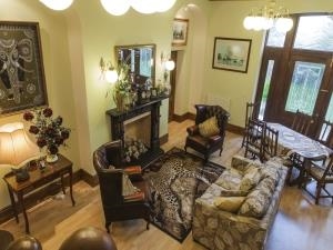 The Lounge Area of the guest house.