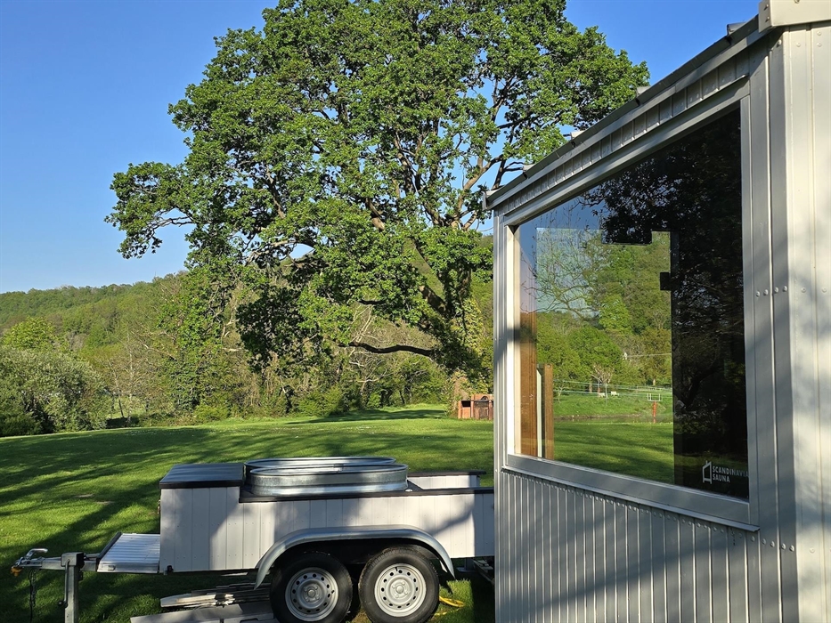 The beautiful field and lake in Llandysul