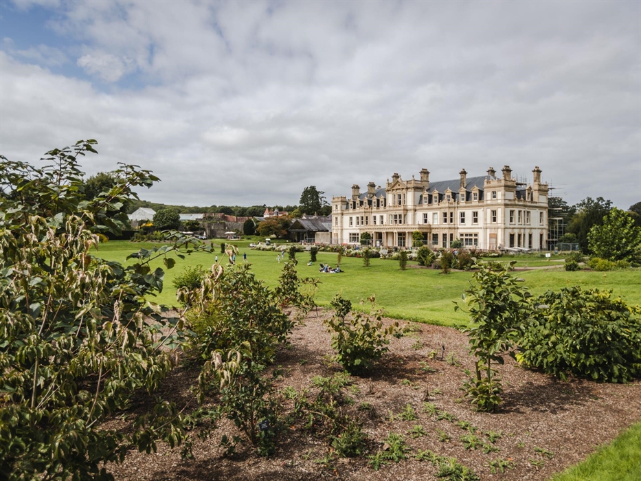 The house at Dyffryn Gardens, Vale of Glamorgan