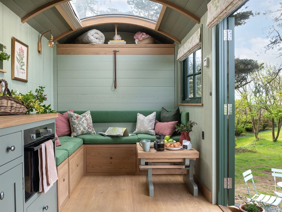 Living Area The Shepherd's Hut