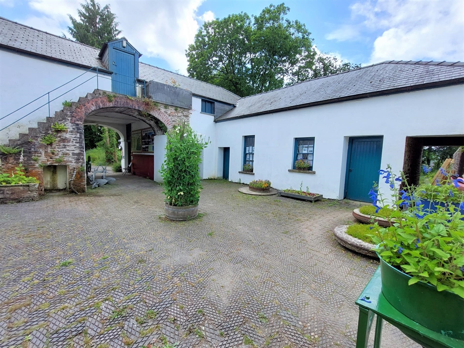 Stable Courtyard at Scolton Manor