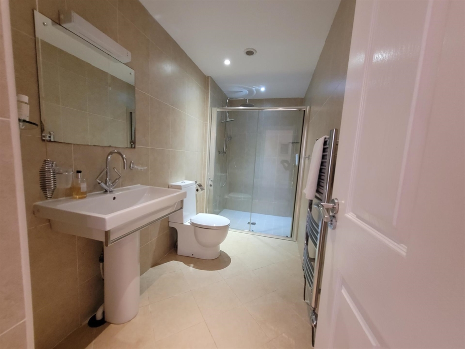 Llys Bach Walk in Shower room