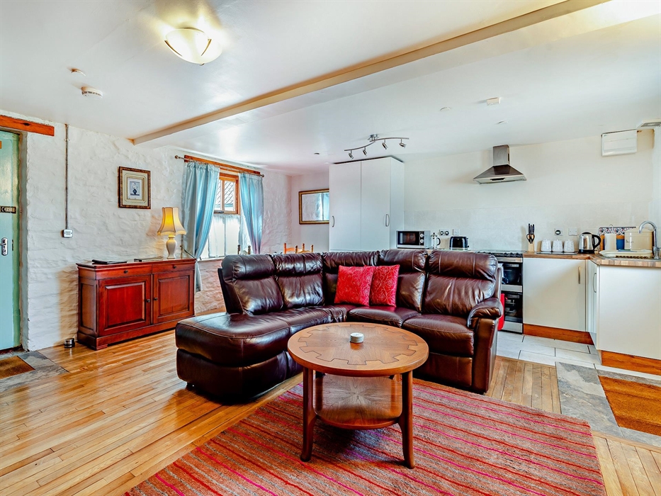 The Dairy, Kitchen & living room space