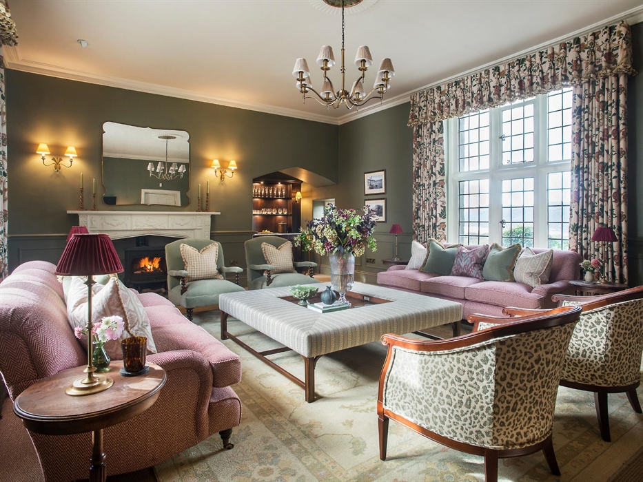 Glandyfi Castle Drawing Room