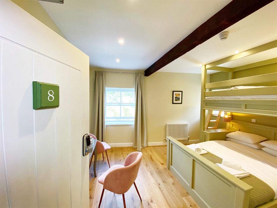 another of our triple rooms with fantastic views over the River Dee.