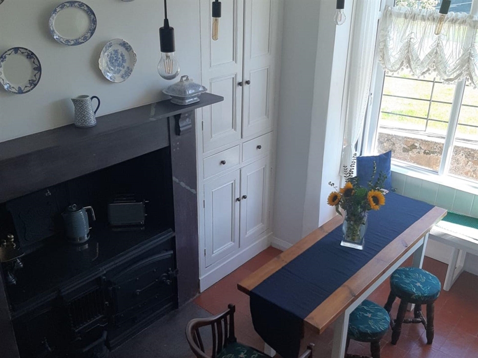 Original range and cupboards