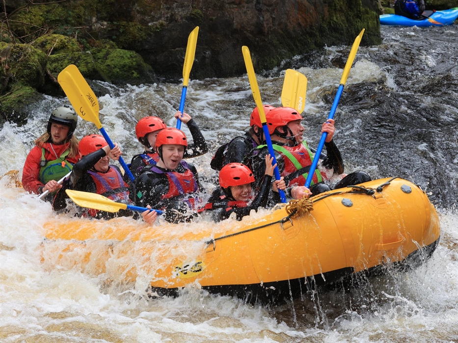 The focus is on maximising the river features blasting through world-class grade 3-4 rapids on a river course impressive enough to have hosted interna