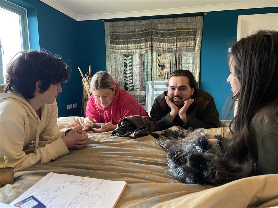 Family fun - Mor & More is great for gatherings!