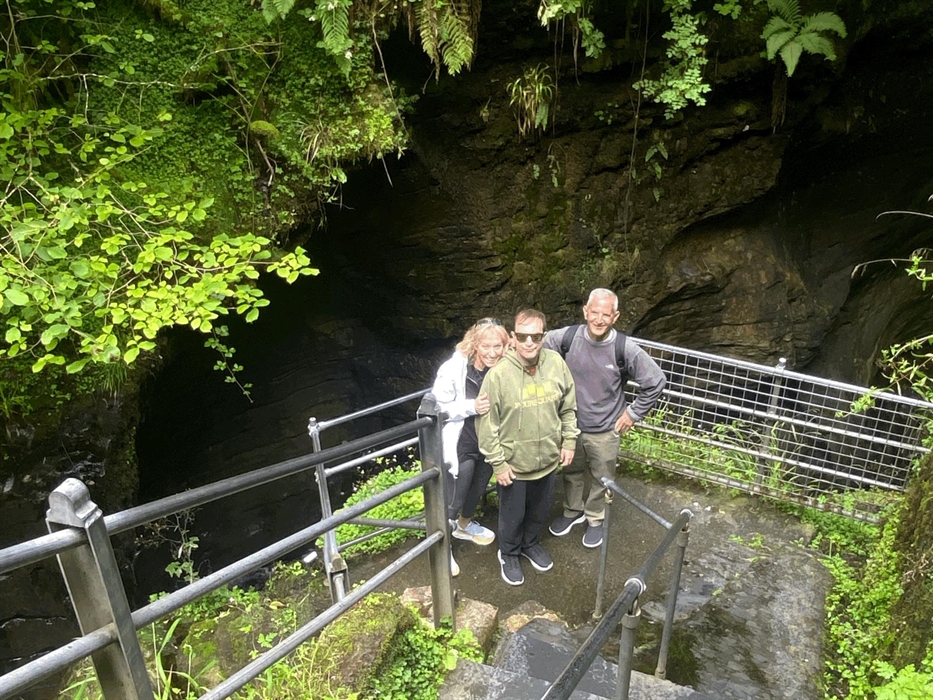 A quick visit to Devil's Bridge during our Railway Tour of Wales.
