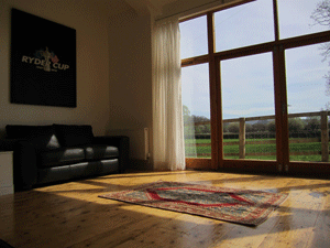 Livingroom sofa with picture