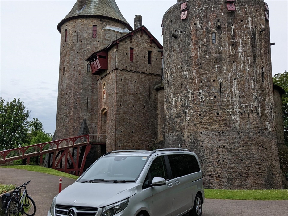Tour Car at Castell Coch
