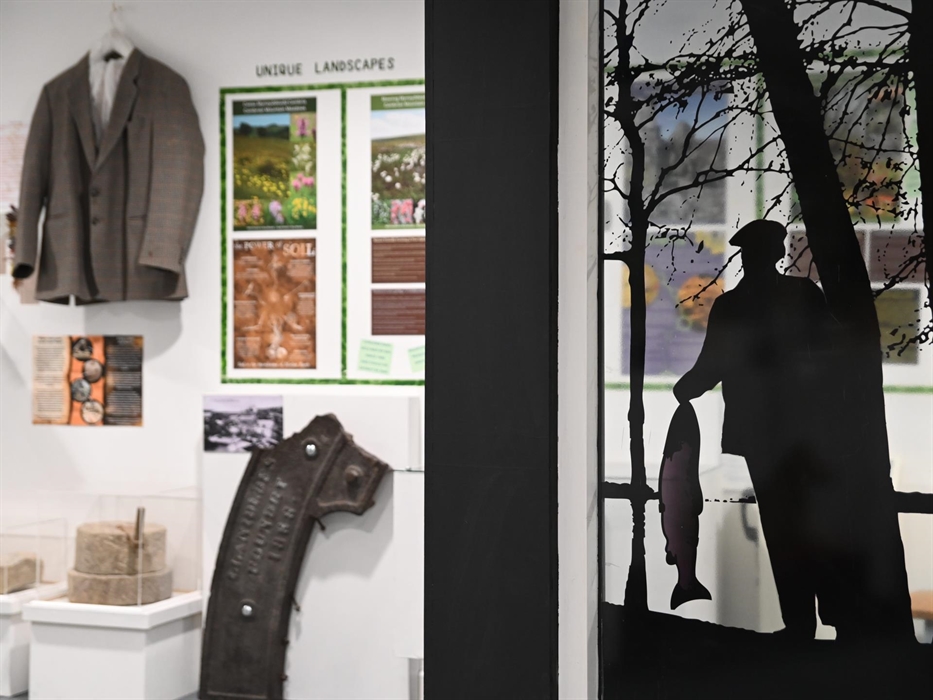 Displays on changes to farming and the natural landscape