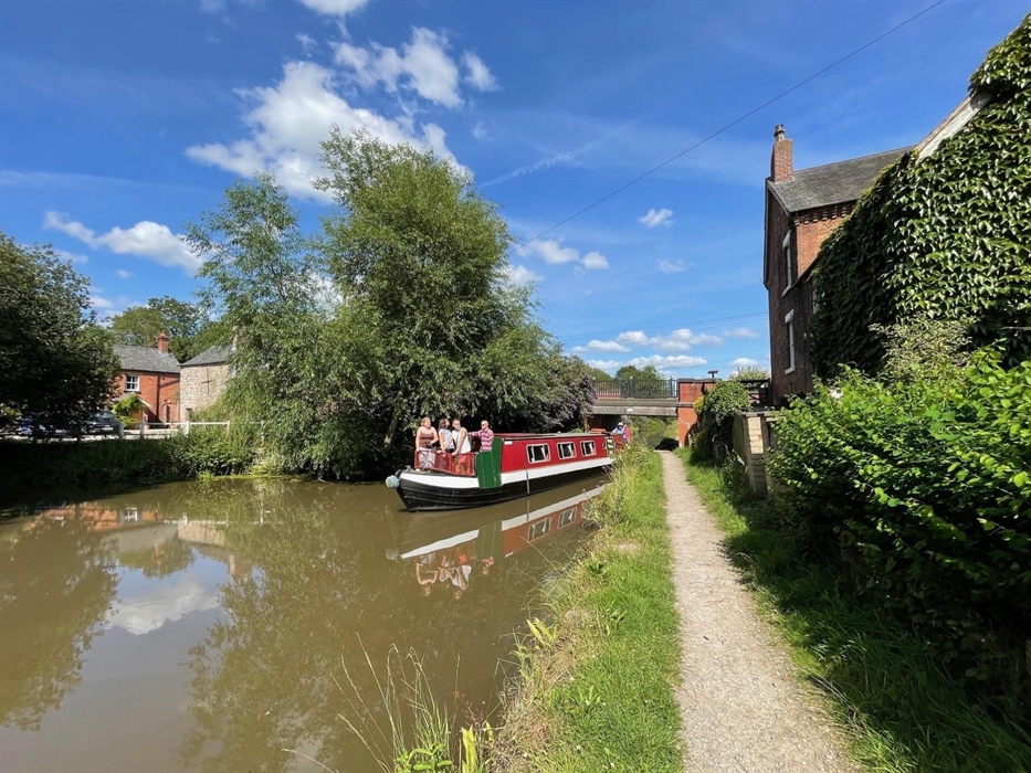 Narrowboat George Watson Buck at Llanymynech Canal Wharf