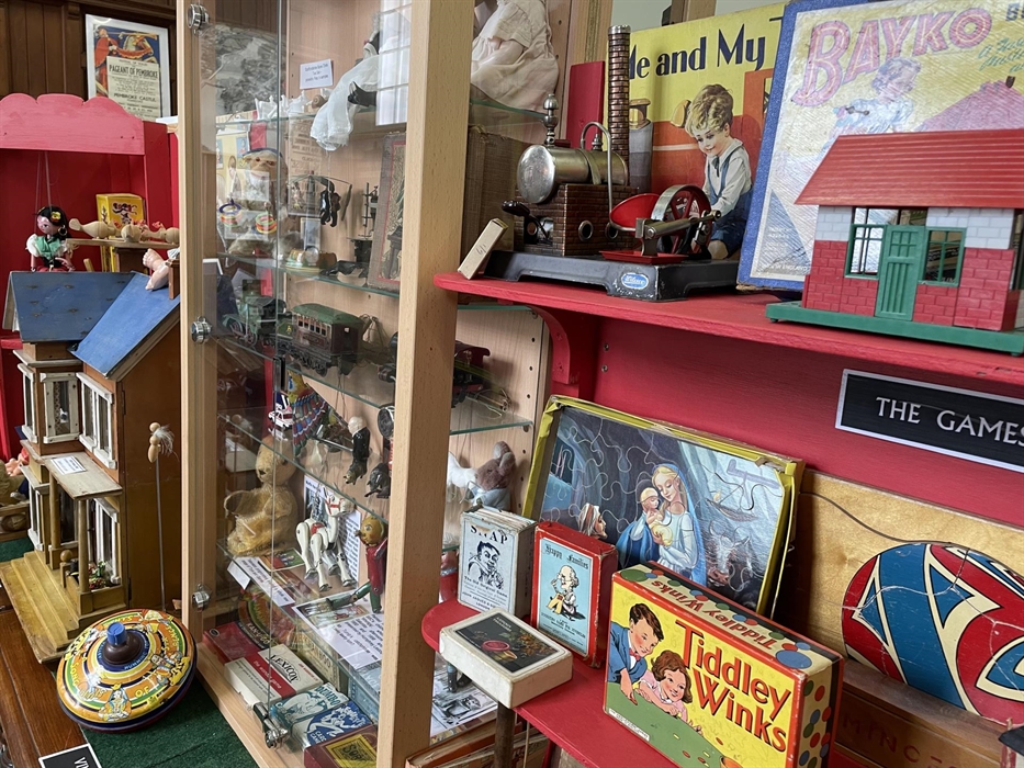 Pembroke Museum has a significant collection of vintage toys and games.