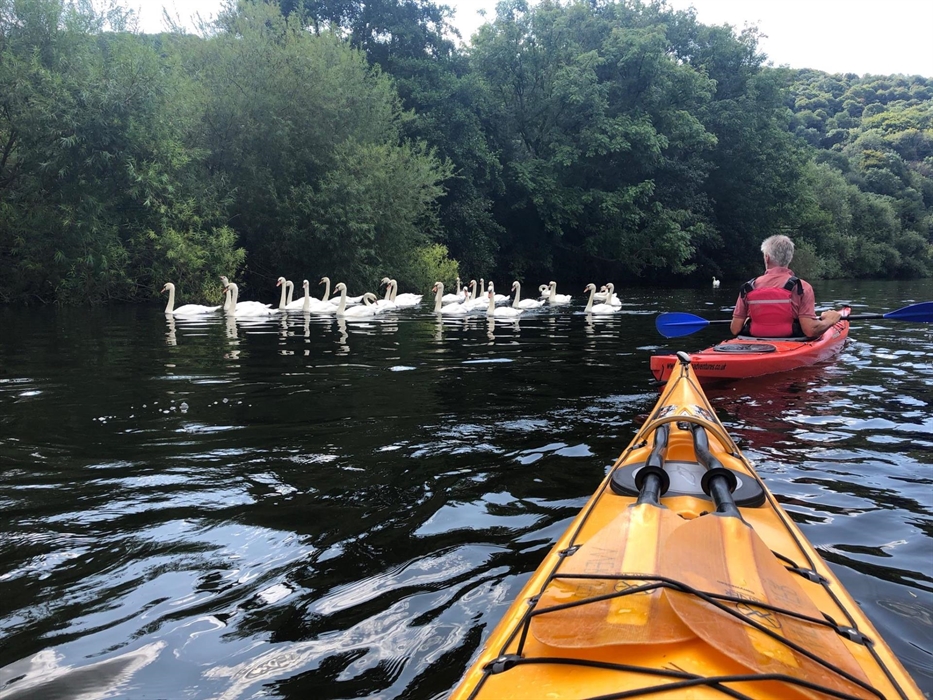 Whatever the weather or time of year, Wales and the River Wye are breathtaking and full of wildlife, and even if you have never paddled before this is