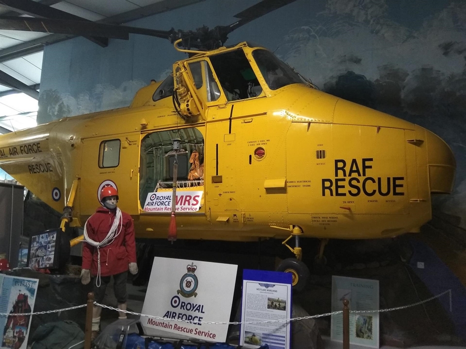 One of the earliest helicopters used for air/sea & mountain rescue