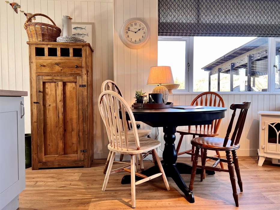 Dining area at Pencerrig Isaf