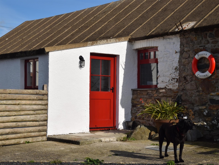 Front entrance leading in to porch.