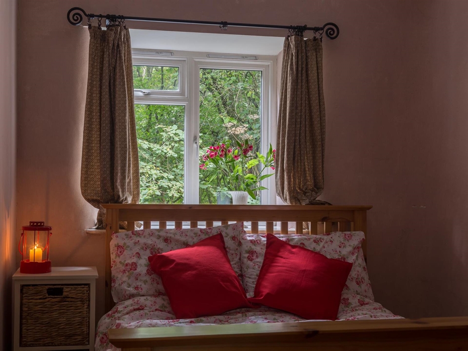 Comfortable bed, with extra blankets and hot water bottles for those wintry days.