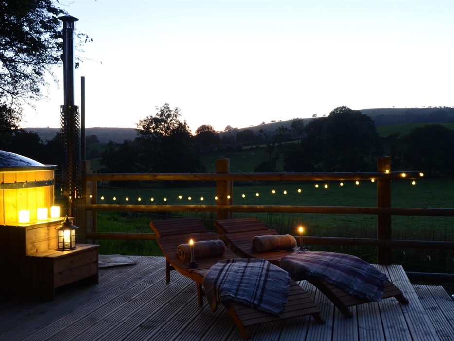 Enjoy watching the sun going down.