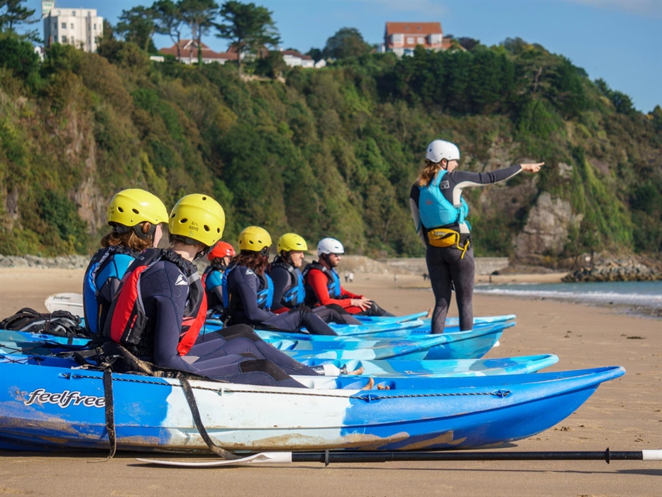 Kayaking sessions with Outer Reef in Pembrokeshire