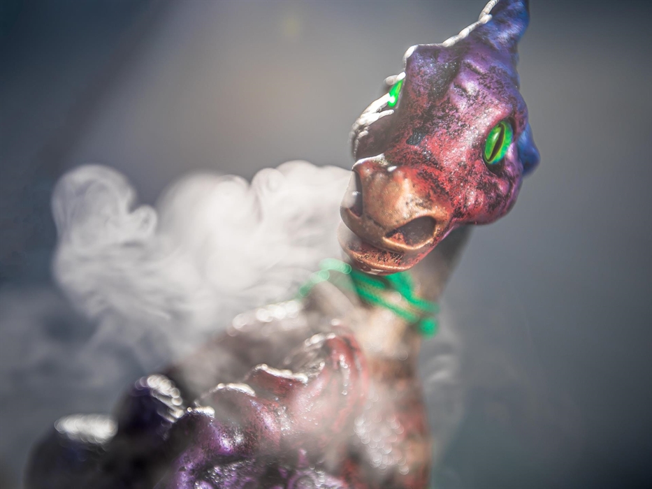 Quarry Pottery at Corris Craft Centre design and make a collection of fabulous smoking dragons (misting dragons also available) in a range of differen