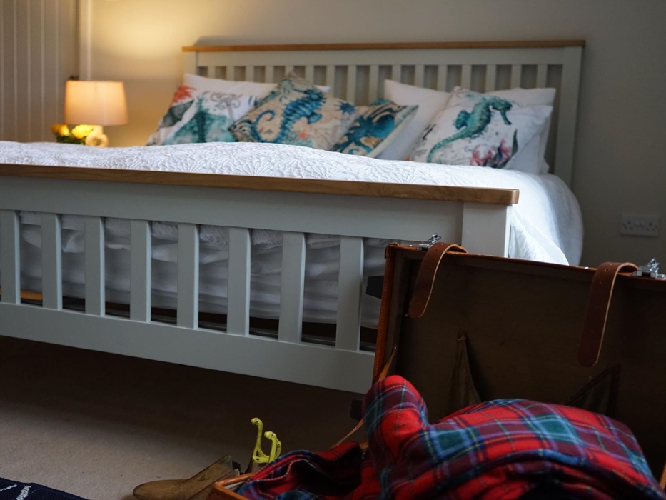 Another of the bedrooms (all with sea views)