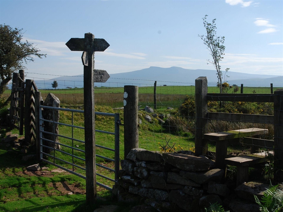 Where ever you walk in the Brecon Beacons you will be sure of a beautiful view.