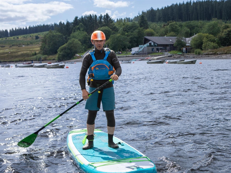 SUP at Llyn Brenig
