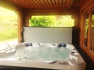 New state of the art hot tubs.