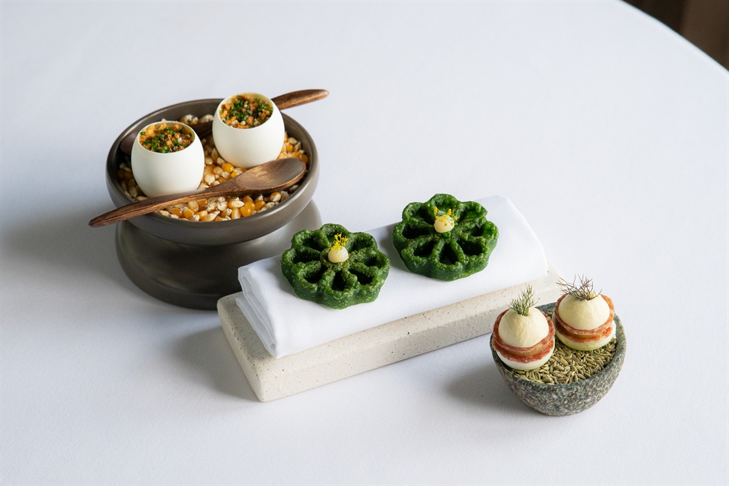 Display of food