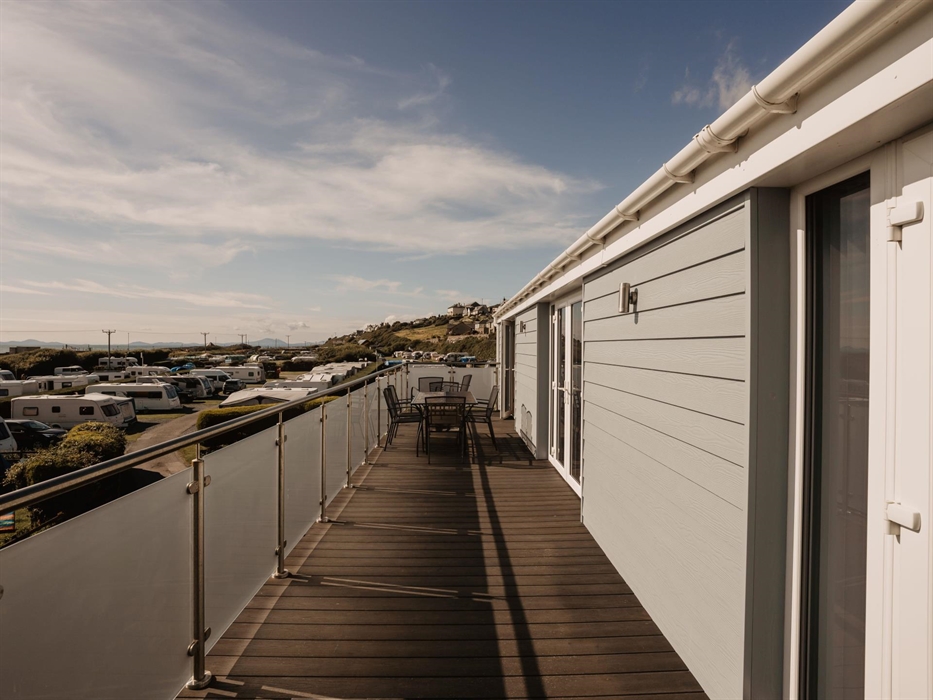 View from holiday house