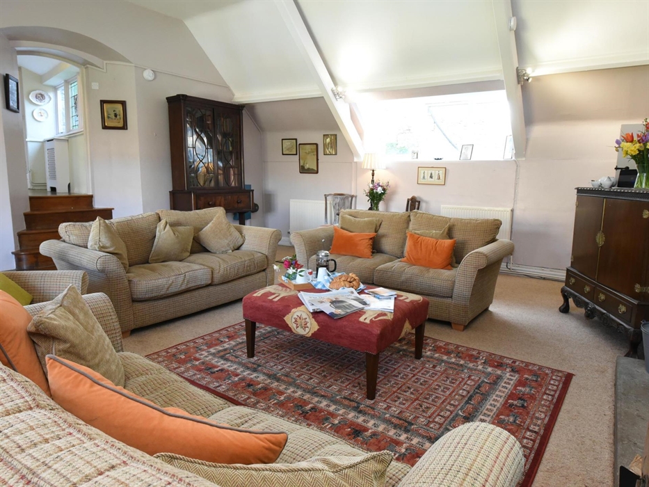 Plenty of space for everyone to curl up by the fire, or watch tv