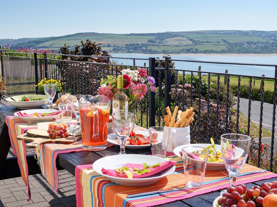 Fantastic views from the front terrace