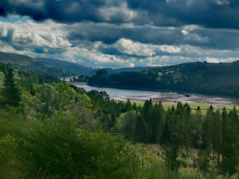 View over the valley