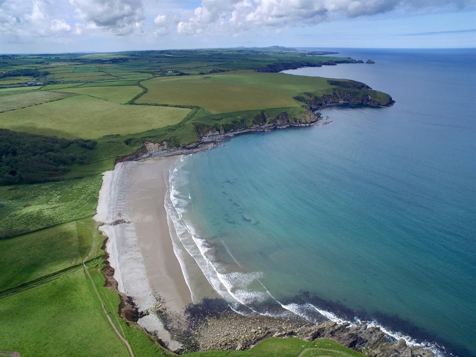 Local beach Abermawr