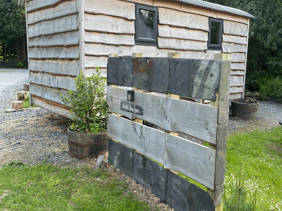 Glamourous Camping, Our accommodation for the evening.