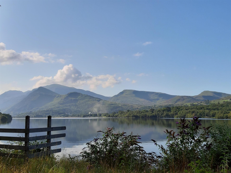 Views over Padarn Lake